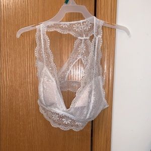 White bralette